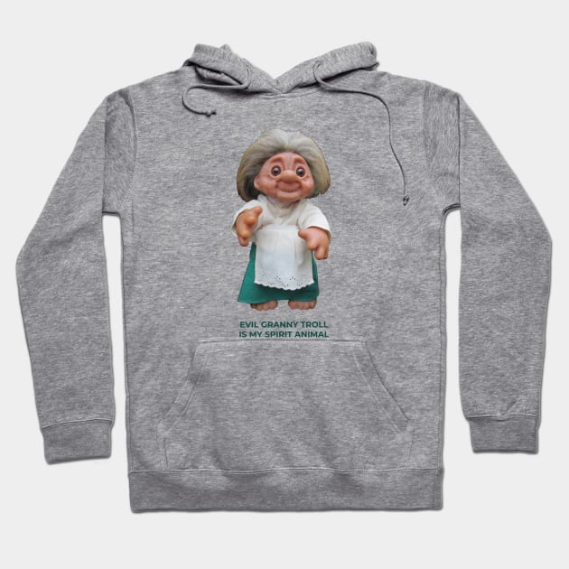 Funny Troll Hoodie by TimeTravellers